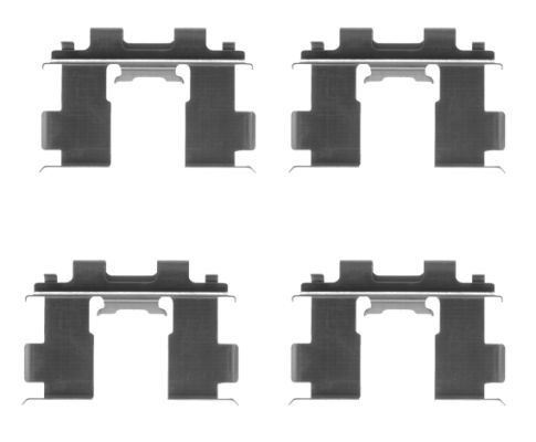 HELLA PAGID Tarvikesarja, jarrupala 8DZ 355 205-391